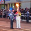 聖火が街にやってきた　ソチオリンピック