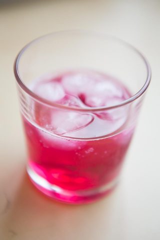 今年初　赤紫蘇ジュース作り